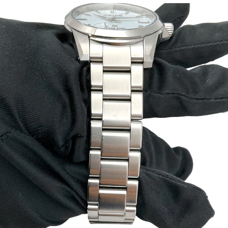セイコー SEIKO GrandSeiko　スプリングドライブ SBGA015 ホワイト ステンレススチール メンズ 腕時計