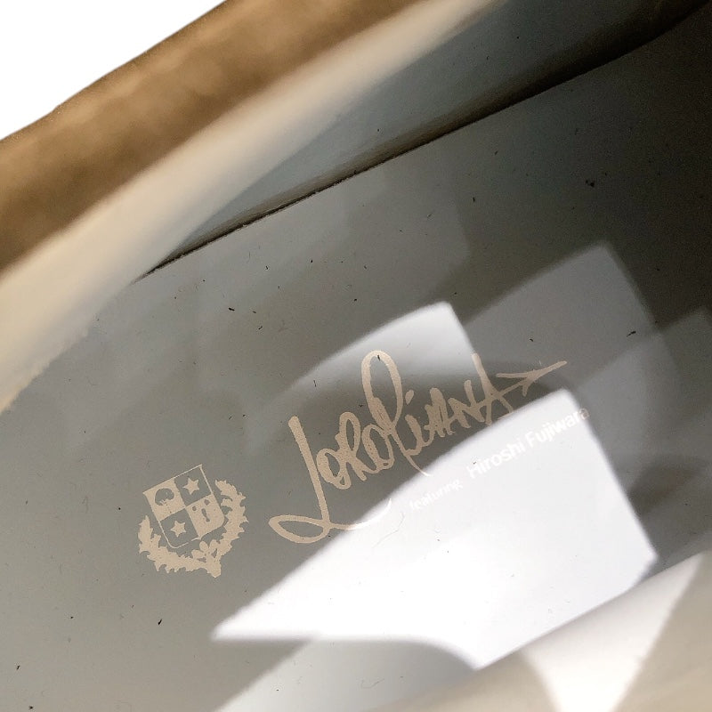 Loro Piana ×Hiroshi　Fujiwara　スエードデザートブーツ FAM1344 ブラック メンズ ブーツ