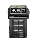 ウブロ HUBLOT スクエア・バン ウニコ オールブラック 821.CX.0140.RX セラミック 自動巻き メンズ 腕時計