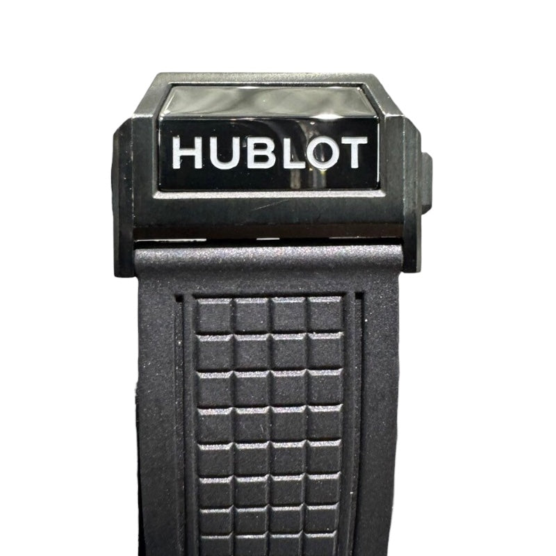 ウブロ HUBLOT スクエア・バン ウニコ オールブラック 821.CX.0140.RX セラミック 自動巻き メンズ 腕時計