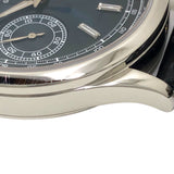 パテック・フィリップ PATEK PHILIPPE コンプリケーション クロノグラフ 5170P-001 ブルー Pt950/レザーストラップ 手巻き メンズ 腕時計