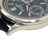 パテック・フィリップ PATEK PHILIPPE コンプリケーション クロノグラフ 5170P-001 ブルー Pt950/レザーストラップ 手巻き メンズ 腕時計