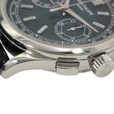 パテック・フィリップ PATEK PHILIPPE コンプリケーション クロノグラフ 5170P-001 ブルー Pt950/レザーストラップ 手巻き メンズ 腕時計