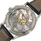 パテック・フィリップ PATEK PHILIPPE コンプリケーション クロノグラフ 5170P-001 ブルー Pt950/レザーストラップ 手巻き メンズ 腕時計