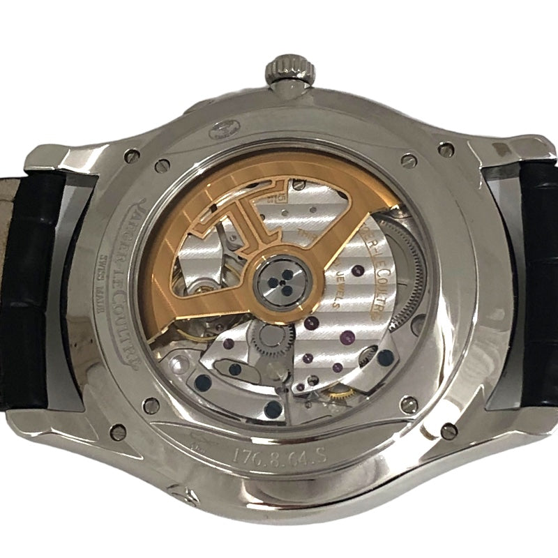 ジャガー・ルクルト JAEGER-LE COULTRE マスターウルトラスリム ムーン39 Q1368420(176.8.38.S) ホワイト  ステンレススチール SS メンズ 腕時計