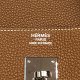 エルメス HERMES バーキン40 B刻 ゴールド シルバー金具 トゴ レディース ハンドバッグ