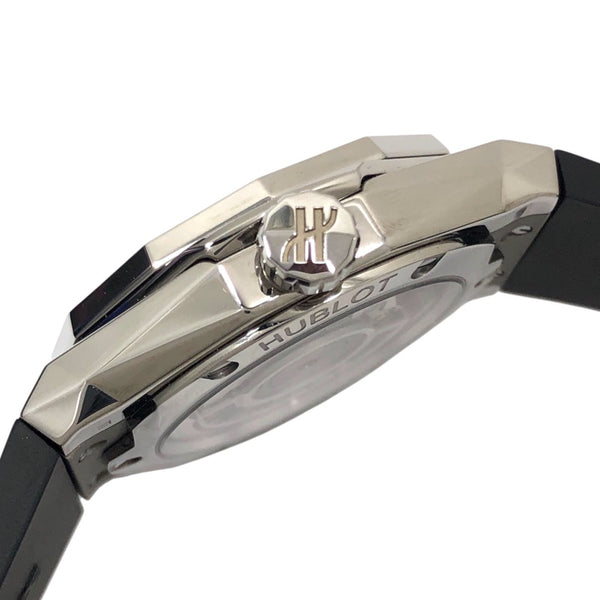ウブロ HUBLOT クラシックフュージョン オーリンスキー チタニウム 550.NS.1800.RX.ORL19 ブラック チタン/ラバーストラップ 自動巻き メンズ 腕時計