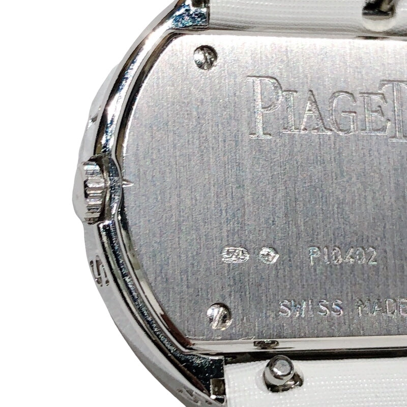 ピアジェ PIAGET ポセション P10402 ネイビー K18WGｘダイヤモンド レディース 腕時計