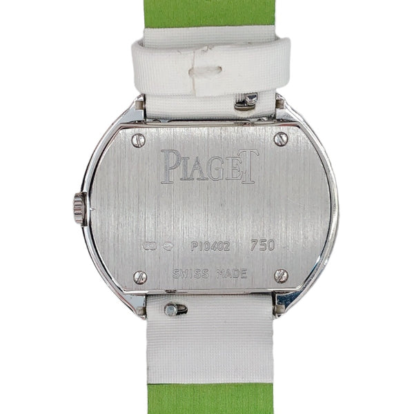 ピアジェ PIAGET ポセション P10402 ネイビー K18WGｘダイヤモンド レディース 腕時計