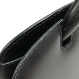 エルメス HERMES ダルヴィMM □D刻 ブラック ゴールド金具 ボックスカーフ レディース ハンドバッグ