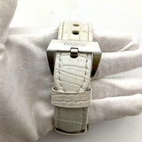 パネライ PANERAI ルミノール クロノ PAM01218 ホワイト ステンレススチール メンズ 腕時計
