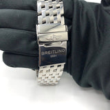 ブライトリング BREITLING ナビタイマー ワールド A24322 ステンレススチール メンズ 腕時計