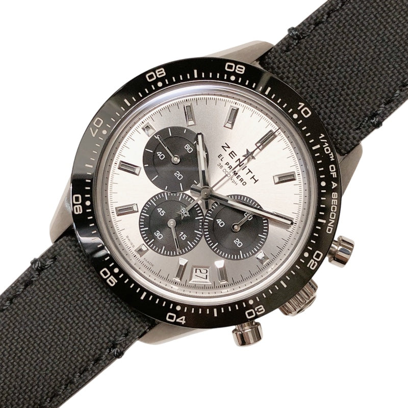 ゼニス ZENITH クロノマスタースポーツ　YOSHIDA SPECIAL EDITION　世界10本限定 65.31.02.3600/01.C920 K18ホワイトゴールド メンズ 腕時計