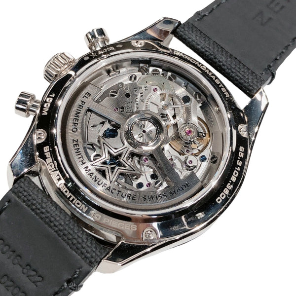 ゼニス ZENITH クロノマスタースポーツ　YOSHIDA SPECIAL EDITION　世界10本限定 65.31.02.3600/01.C920 K18ホワイトゴールド メンズ 腕時計