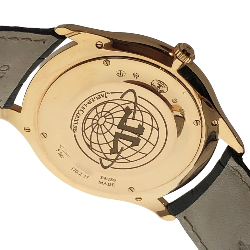 ジャガー・ルクルト JAEGER-LE COULTRE マスターウルトラスリム 170.2.37 アイボリー PG/純正ベルト 自動巻き メンズ 腕時計