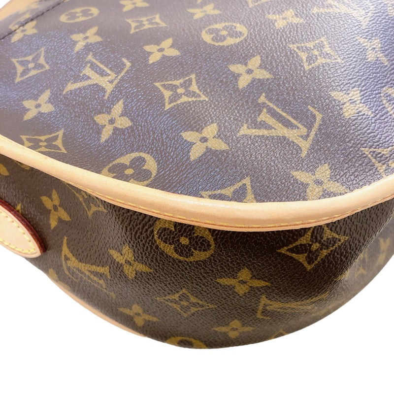 ルイ・ヴィトン LOUIS VUITTON メニルモンタンMM M40473 ブラウン ゴールド金具 モノグラム・キャンバス/レザー レディース  ショルダーバッグ