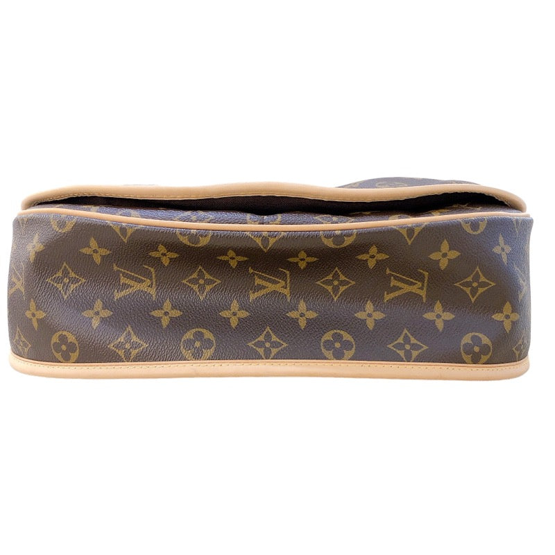 ルイ・ヴィトン LOUIS VUITTON メニルモンタンMM M40473 ブラウン ゴールド金具 モノグラム・キャンバス/レザー レディース  ショルダーバッグ