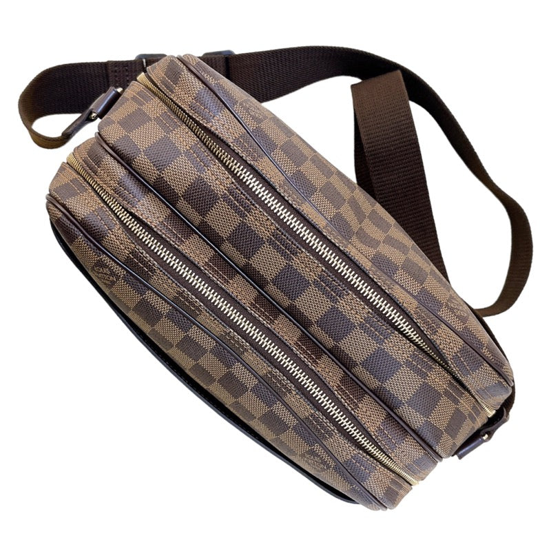 ルイ・ヴィトン LOUIS VUITTON リポーターPM スペシャルオーダー N45253 ブラウン ゴールド金具 ダミエ ユニセックス  ショルダーバッグ