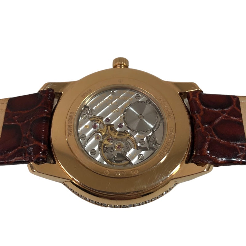 ヴァシュロン・コンスタンタン VACHERON CONSTANTIN パトリモニー　36ｍｍ 81530/000R-9682  K18PG/クロコベルト 手巻き メンズ 腕時計