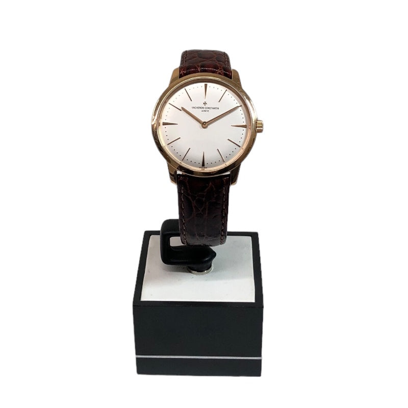 ヴァシュロン・コンスタンタン VACHERON CONSTANTIN パトリモニー　36ｍｍ 81530/000R-9682  K18PG/クロコベルト 手巻き メンズ 腕時計