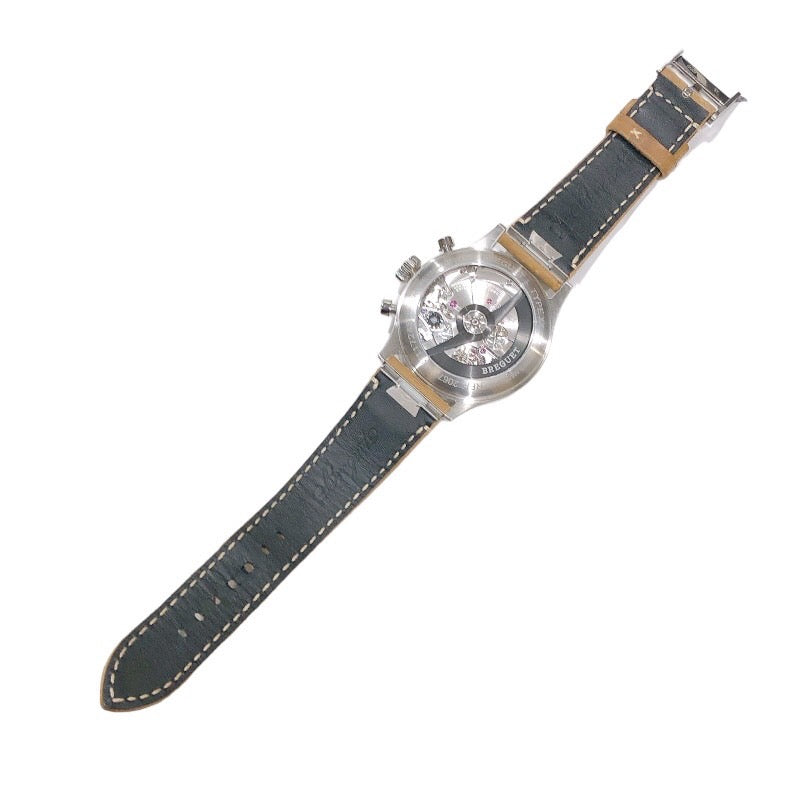 ブレゲ Breguet タイプXX クロノグラフ 2067ST/92/3WU ブラック SS 自動巻き メンズ 腕時計 |  中古ブランドリユースショップ OKURA(おお蔵)
