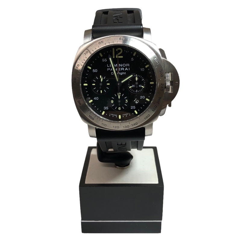 パネライ PANERAI ルミノール デイライト クロノグラフ PAM00250 ステンレススチール 自動巻き メンズ 腕時計