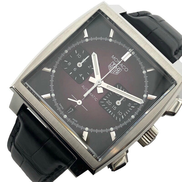 タグ・ホイヤー TAG HEUER モナコ キャリバー ホイヤー02 クロノグラフ リミテッド CBL2118.FC6518 ステンレススチール メンズ 腕時計