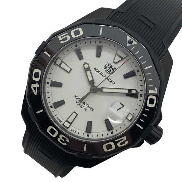 タグ・ホイヤー TAG HEUER アクアレーサー ナイトダイバー WAY108A.FT6141 チタン／セラミック メンズ 腕時計