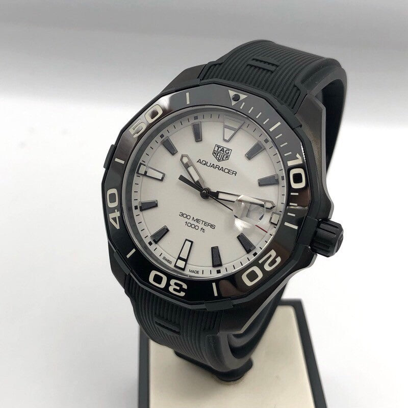 タグ・ホイヤー TAG HEUER アクアレーサー ナイトダイバー WAY108A.FT6141 チタン／セラミック メンズ 腕時計