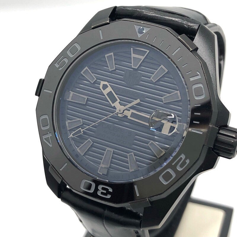 タグ・ホイヤー TAG HEUER アクアレーサー キャリバー5 ブラック 
