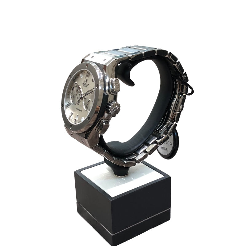 ウブロ HUBLOT クラシックフュージョンチタニウムクロノグラフ 521.NX.2610.NX シルバー チタン チタン メンズ 腕時計