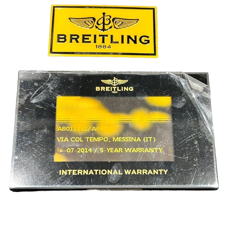 ブライトリング BREITLING クロノマット44 AB011012/A690 ステンレススチール  ステンレススチール  メンズ 腕時計