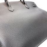 エルメス HERMES バーキン40 Z刻印　(2021年製) ブラック シルバー金具  トゴ メンズ ハンドバッグ