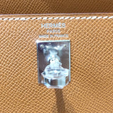 エルメス HERMES ケリー25　外縫い B刻(2023年製) ゴールド/シルバー金具  エプソン レディース ハンドバッグ