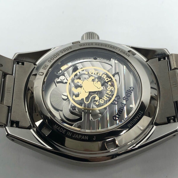セイコー SEIKO ヘリテージコレクション スプリングドライブ SBGA443 チタン メンズ 腕時計