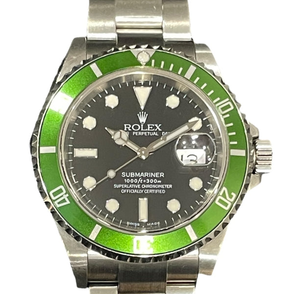 ロレックス ROLEX サブマリーナ　ファット4ビッグスイス 16610LV SS 自動巻き メンズ 腕時計