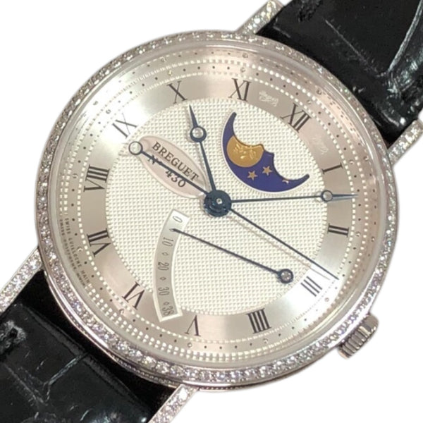 ブレゲ Breguet クラシック ムーンフェイズ 8788BB/12/986 K18ホワイトゴールド 自動巻き メンズ 腕時計