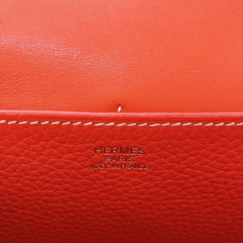 エルメス HERMES アルザン31 C刻 ルージュトマト/SV金具 トリヨン レディース ハンドバッグ