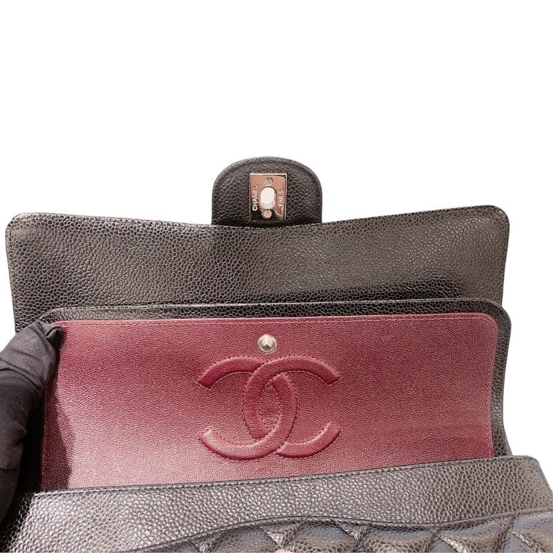 シャネル CHANEL マトラッセ25 A0112 ブラック SV金具 キャビアスキン ショルダーバッグ | 中古ブランドリユースショップ  OKURA(おお蔵)