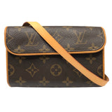 ルイ・ヴィトン LOUIS VUITTON ポシェット・フロランティーヌ M51855 モノグラム キャンバス レディース ショルダーバッグ