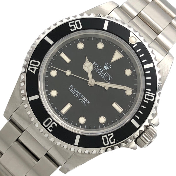ロレックス ROLEX サブマリーナ ノンデイト T番 14060 ブラック  SS 自動巻き メンズ 腕時計