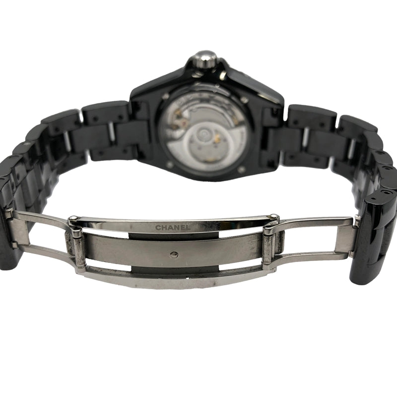 シャネル CHANEL J12 キャリバー12.1 38mm H5702 ブラック セラミック 自動巻き メンズ 腕時計