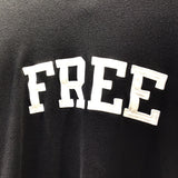 バレンシアガ BALENCIAGA FREE スウェット パーカー 22SS ダメージ加工 裏起毛 1AAU5K ブラック コットン100% メンズ パーカー