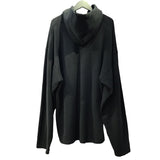 バレンシアガ BALENCIAGA FREE スウェット パーカー 22SS ダメージ加工 裏起毛 1AAU5K ブラック コットン100% メンズ パーカー