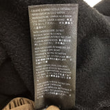バレンシアガ BALENCIAGA FREE スウェット パーカー 22SS ダメージ加工 裏起毛 1AAU5K ブラック コットン100% メンズ パーカー