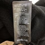バレンシアガ BALENCIAGA FREE スウェット パーカー 22SS ダメージ加工 裏起毛 1AAU5K ブラック コットン100% メンズ パーカー