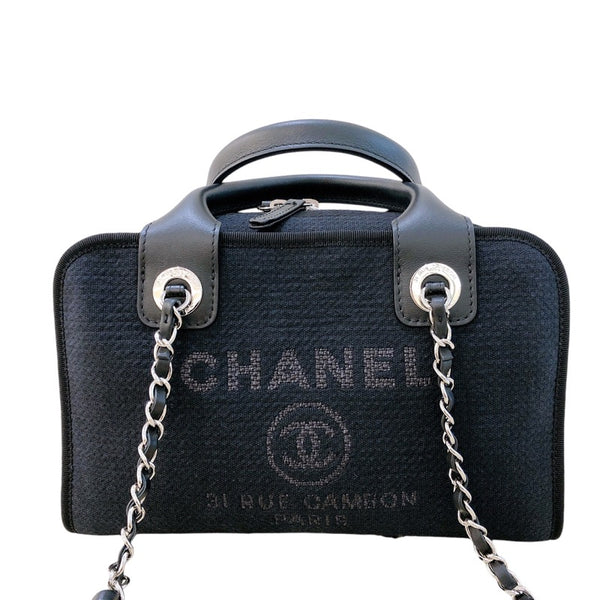 シャネル CHANEL ドーヴィル ボーリングバッグ スモール A92749 