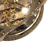 パテック・フィリップ PATEK PHILIPPE コンプリケーション　ムーンフェイズ　ホワイトシェル 4968G-10 ホワイトシェル Ｋ18ＷＧ レディース 腕時計