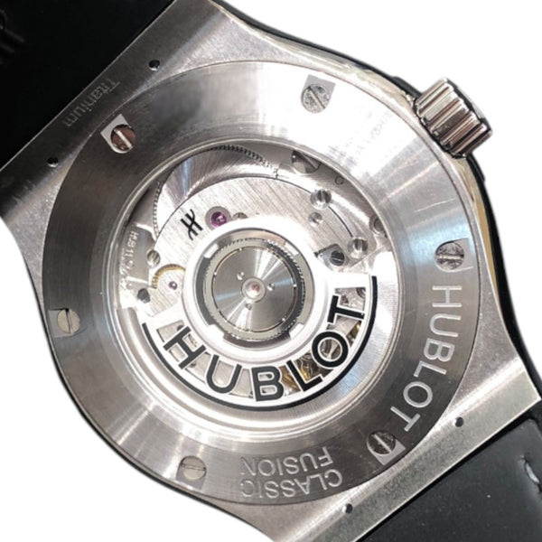 ウブロ HUBLOT クラシックフュージョン　チタニウム　レーシンググレー 542.NX.7071.LR グレー チタン メンズ 腕時計