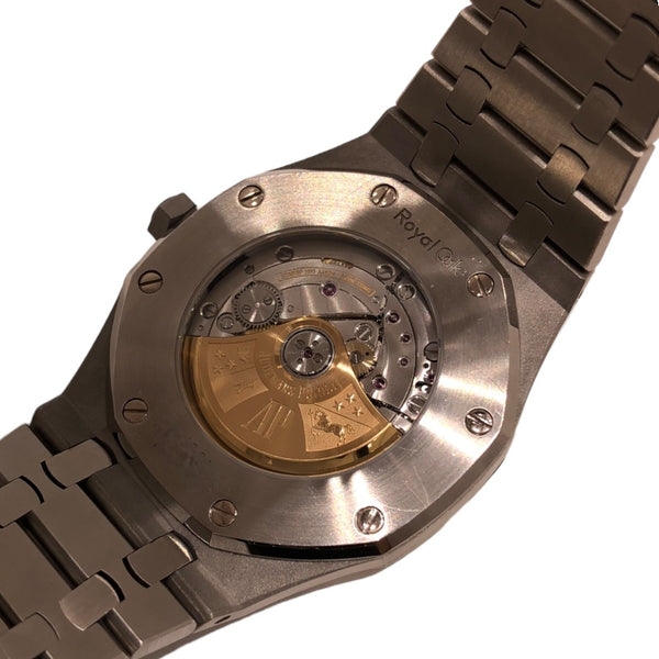 オーデマ・ピゲ AUDEMARS PIGUET ロイヤルオーク 15400ST.OO.1220ST.03 ブルー SS メンズ 腕時計